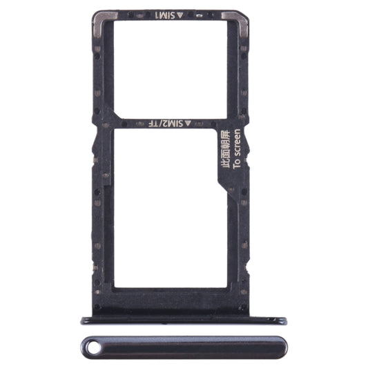 For Huawei Maimang 11 SIM + SIM / Micro SD Card Tray (Black) - Card Socket by buy2fix | Online Shopping UK | buy2fix