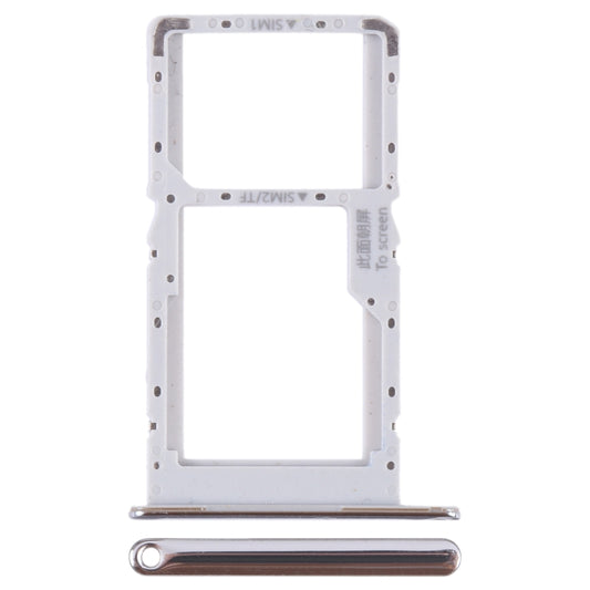 For Huawei Maimang 11 SIM + SIM / Micro SD Card Tray (Silver) - Card Socket by buy2fix | Online Shopping UK | buy2fix