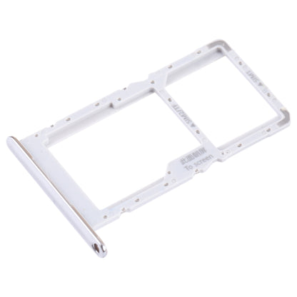 For Huawei Maimang 11 SIM + SIM / Micro SD Card Tray (Silver) - Card Socket by buy2fix | Online Shopping UK | buy2fix