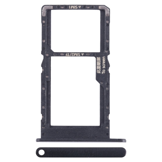 For Huawei Enjoy 60 SIM + SIM / Micro SD Card Tray (Black) - Card Socket by buy2fix | Online Shopping UK | buy2fix