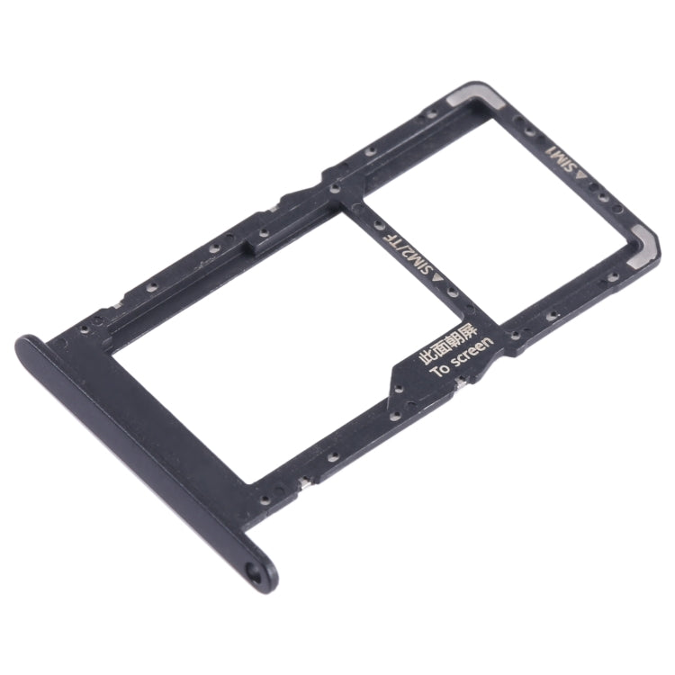 For Huawei Enjoy 60 SIM + SIM / Micro SD Card Tray (Black) - Card Socket by buy2fix | Online Shopping UK | buy2fix