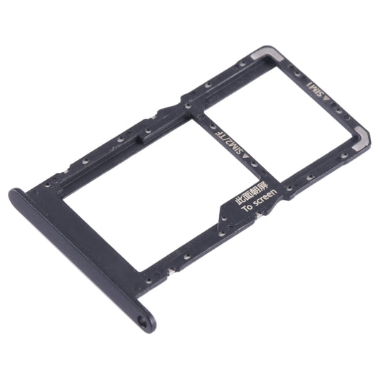 For Huawei Enjoy 60 SIM + SIM / Micro SD Card Tray (Black) - Card Socket by buy2fix | Online Shopping UK | buy2fix