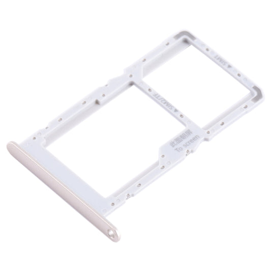 For Huawei Enjoy 60 SIM + SIM / Micro SD Card Tray (Gold) - Card Socket by buy2fix | Online Shopping UK | buy2fix