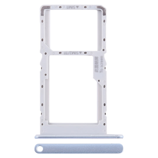 For Huawei Enjoy 60 SIM + SIM / Micro SD Card Tray (Blue) - Card Socket by buy2fix | Online Shopping UK | buy2fix