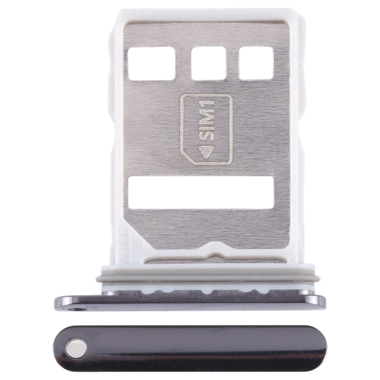 For Huawei P60 Art SIM + NM Card Tray (Black) - Card Socket by buy2fix | Online Shopping UK | buy2fix