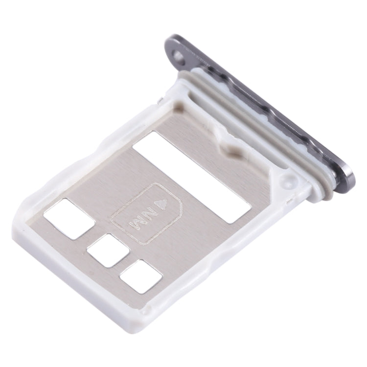 For Huawei P60 Art SIM + NM Card Tray (Black) - Card Socket by buy2fix | Online Shopping UK | buy2fix