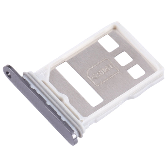 For Huawei P60 Pro SIM + NM Card Tray (Black) - Card Socket by buy2fix | Online Shopping UK | buy2fix