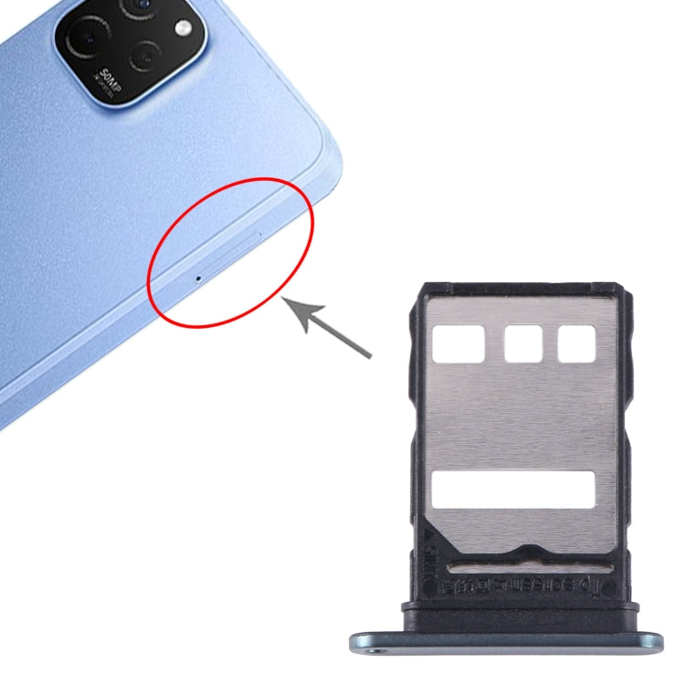 For Huawei Enjoy 50 Plus SIM Card Tray (Green) - Card Socket by buy2fix | Online Shopping UK | buy2fix