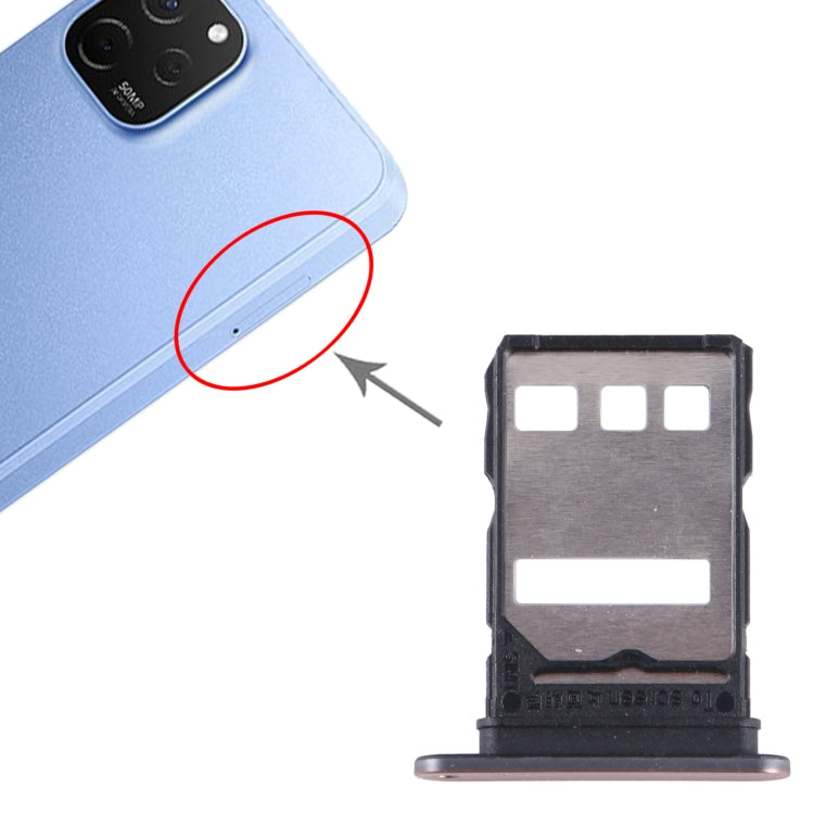 For Huawei Enjoy 50 Plus SIM Card Tray (Gold) - Card Socket by buy2fix | Online Shopping UK | buy2fix