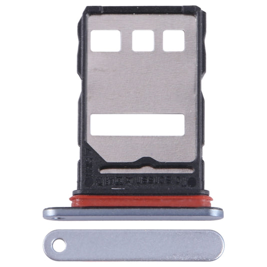 For Huawei Enjoy 50 Plus SIM Card Tray (Silver) - Card Socket by buy2fix | Online Shopping UK | buy2fix