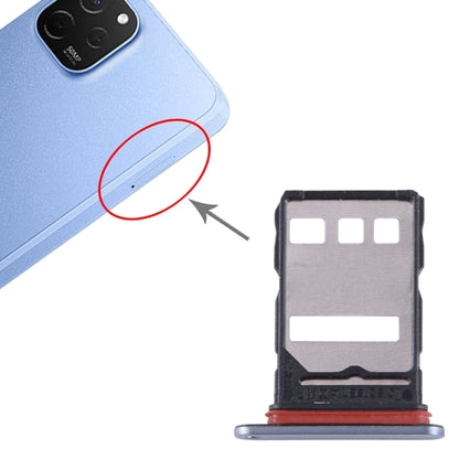 For Huawei Enjoy 50 Plus SIM Card Tray (Silver) - Card Socket by buy2fix | Online Shopping UK | buy2fix