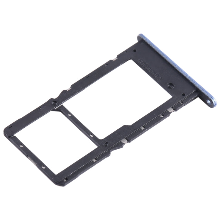 For Huawei Enjoy 50Z SIM + SIM / Micro SD Card Tray (Blue) - Card Socket by buy2fix | Online Shopping UK | buy2fix