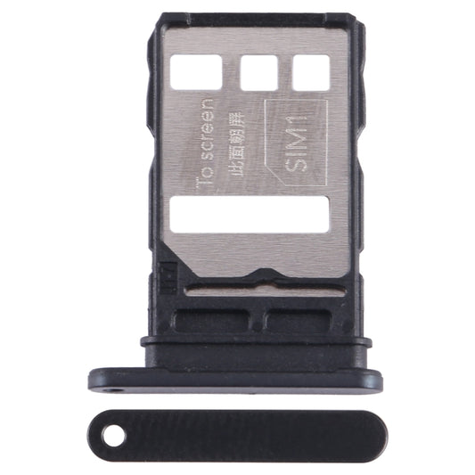 For Huawei Nova 10 SE SIM + SIM Card Tray (Black) - Card Socket by buy2fix | Online Shopping UK | buy2fix