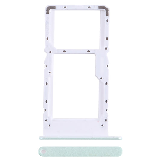 For Huawei nova Y61 SIM + SIM / Micro SD Card Tray (Green) - Card Socket by buy2fix | Online Shopping UK | buy2fix