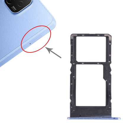 For Huawei nova Y61 SIM + SIM / Micro SD Card Tray (Blue) by buy2fix