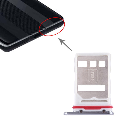 For Huawei Mate 50 RS Porsche Design SIM + NM Card Tray (Black) - Card Socket by buy2fix | Online Shopping UK | buy2fix