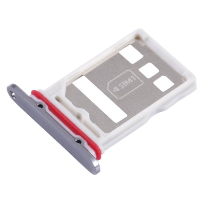 For Huawei Mate 50E SIM + NM Card Tray (Black) - Card Socket by buy2fix | Online Shopping UK | buy2fix