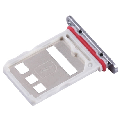 For Huawei Mate 50E SIM + NM Card Tray (Black) - Card Socket by buy2fix | Online Shopping UK | buy2fix