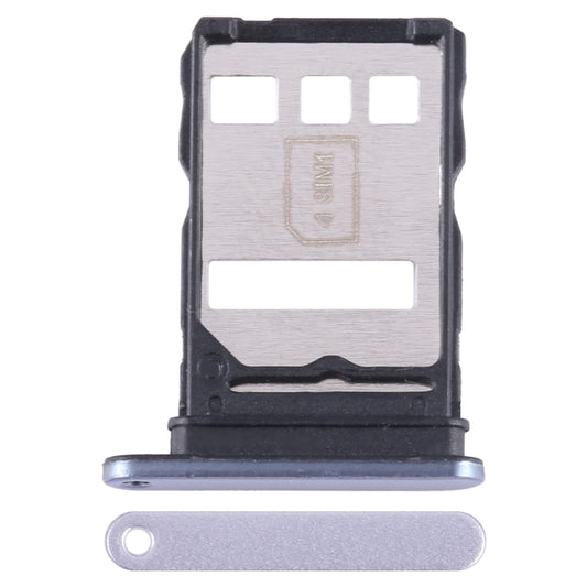 For Huawei nova 10Z SIM Card Tray (Silver) - Card Socket by buy2fix | Online Shopping UK | buy2fix