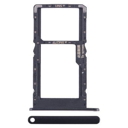 For Huawei nova Y70 SIM + SIM / Micro SD Card Tray (Black) - Card Socket by buy2fix | Online Shopping UK | buy2fix