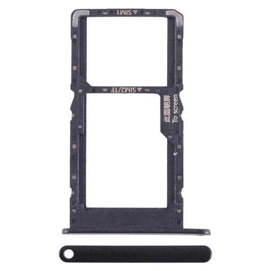 For Huawei nova Y70 SIM + SIM / Micro SD Card Tray (Black) - Card Socket by buy2fix | Online Shopping UK | buy2fix