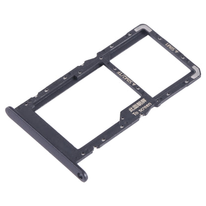 For Huawei nova Y70 SIM + SIM / Micro SD Card Tray (Black) - Card Socket by buy2fix | Online Shopping UK | buy2fix