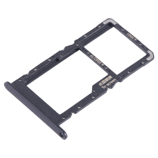 For Huawei nova Y70 SIM + SIM / Micro SD Card Tray (Black) - Card Socket by buy2fix | Online Shopping UK | buy2fix