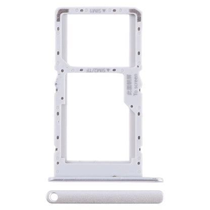 For Huawei nova Y70 SIM + SIM / Micro SD Card Tray (Silver) - Card Socket by buy2fix | Online Shopping UK | buy2fix