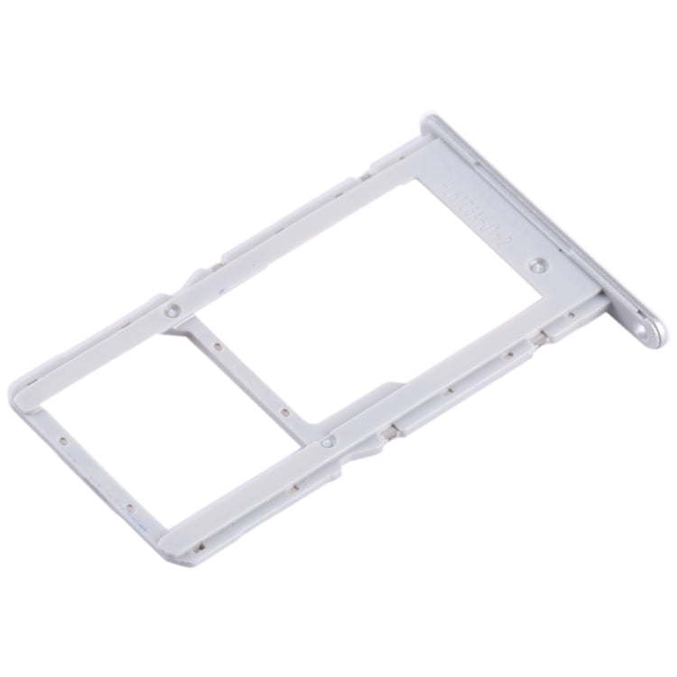 For Huawei nova Y70 SIM + SIM / Micro SD Card Tray (Silver) - Card Socket by buy2fix | Online Shopping UK | buy2fix