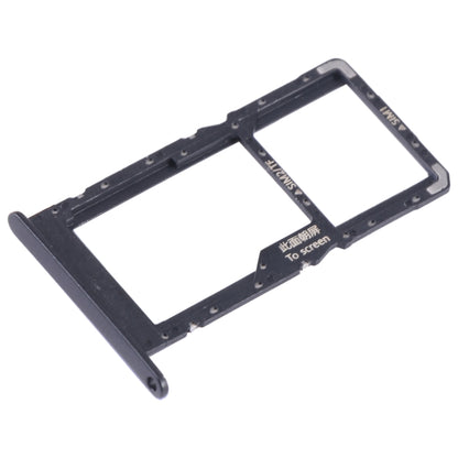 For Huawei Enjoy 50 SIM + SIM / Micro SD Card Tray (Black) - Card Socket by buy2fix | Online Shopping UK | buy2fix