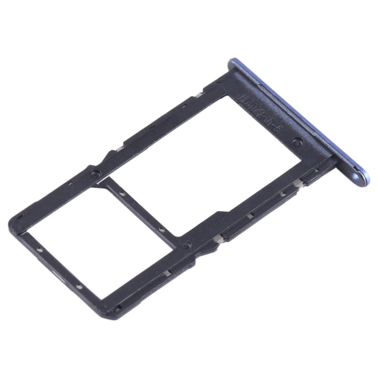For Huawei Enjoy 50 SIM + SIM / Micro SD Card Tray (Blue) - Card Socket by buy2fix | Online Shopping UK | buy2fix