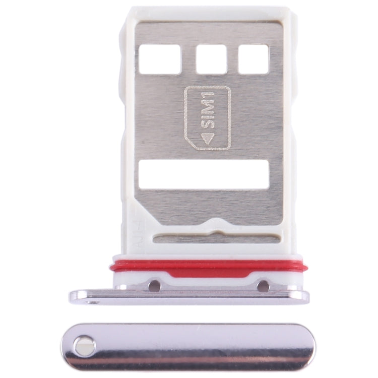 For Huawei Mate 50 Pro SIM Card Tray (Purple) - Card Socket by buy2fix | Online Shopping UK | buy2fix