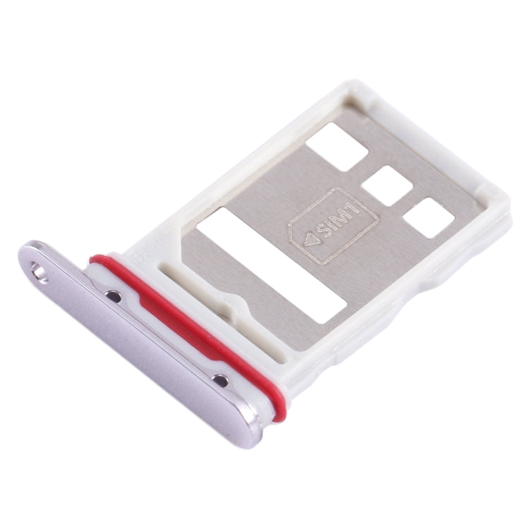 For Huawei Mate 50 Pro SIM Card Tray (Purple) - Card Socket by buy2fix | Online Shopping UK | buy2fix