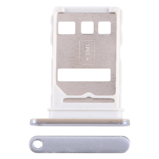 For Huawei nova 10 Pro SIM Card Tray (Silver) - Card Socket by buy2fix | Online Shopping UK | buy2fix