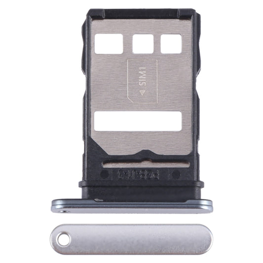 For Huawei nova 10 SIM Card Tray (Silver) - Card Socket by buy2fix | Online Shopping UK | buy2fix