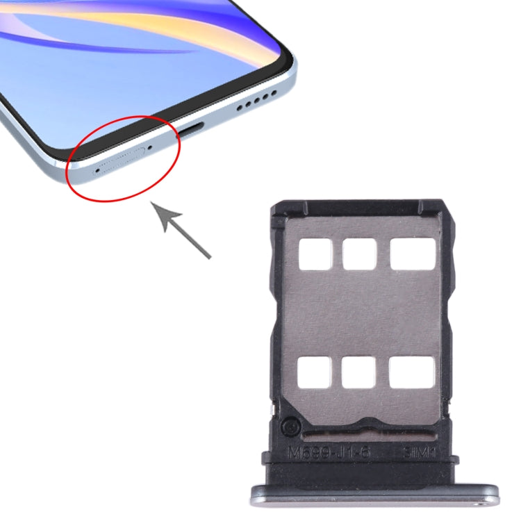 For Huawei nova Y90 SIM Card Tray (Gold) - Card Socket by buy2fix | Online Shopping UK | buy2fix