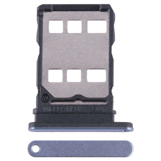 For Huawei nova Y90 SIM Card Tray (Blue) - Card Socket by buy2fix | Online Shopping UK | buy2fix