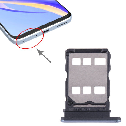 For Huawei nova Y90 SIM Card Tray (Blue) - Card Socket by buy2fix | Online Shopping UK | buy2fix