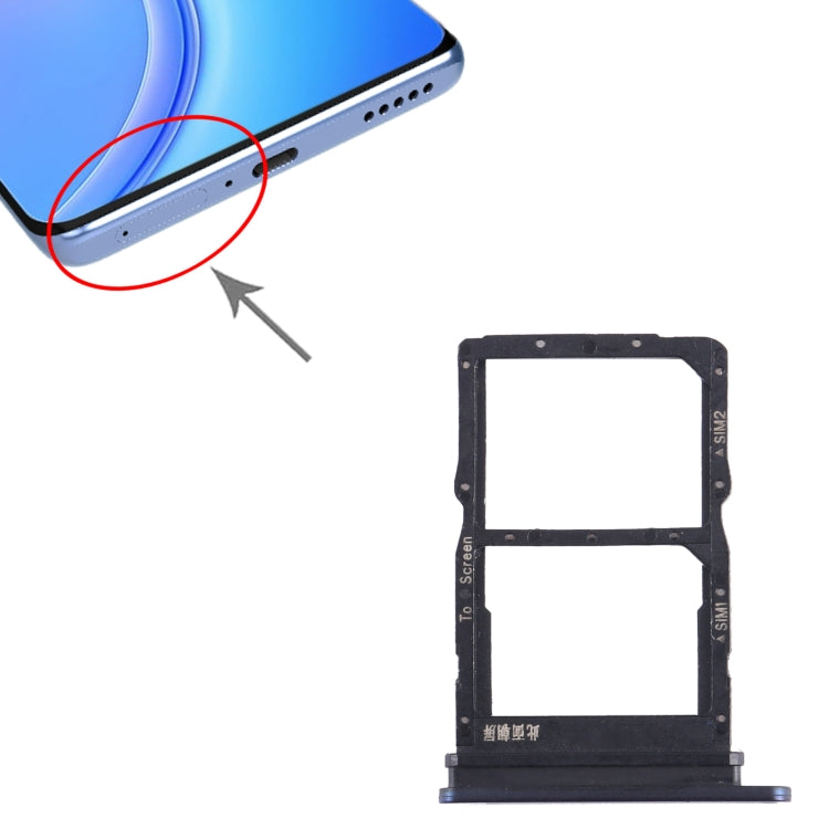 For Honor V40 Lite SIM + SIM Card Tray (Blue) - Card Tray by buy2fix | Online Shopping UK | buy2fix