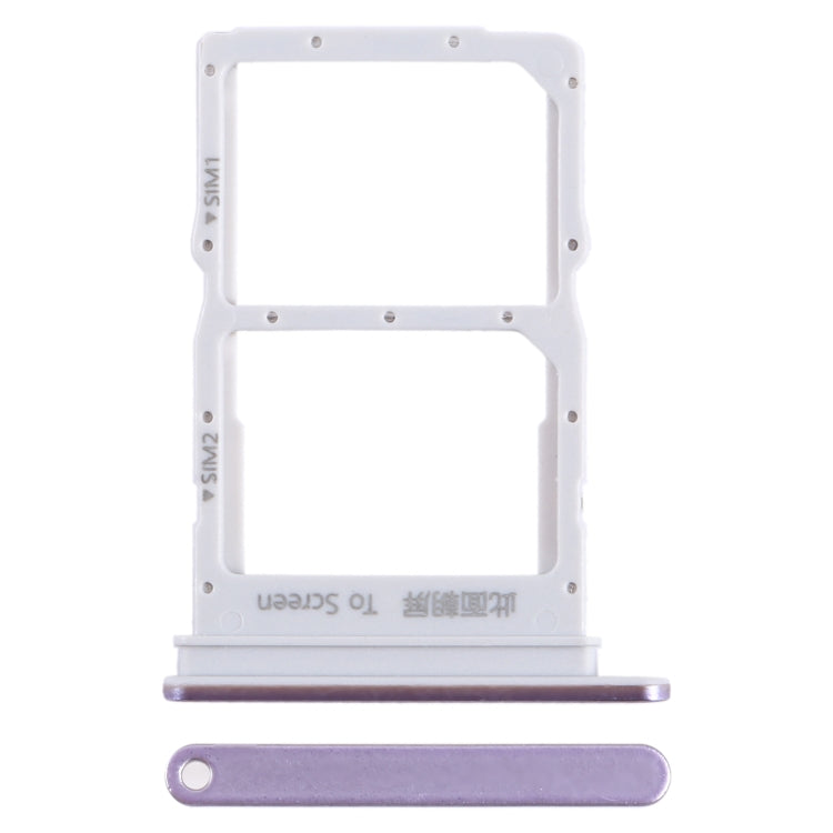 For Honor V40 Lite SIM + SIM Card Tray (Purple) - Card Tray by buy2fix | Online Shopping UK | buy2fix
