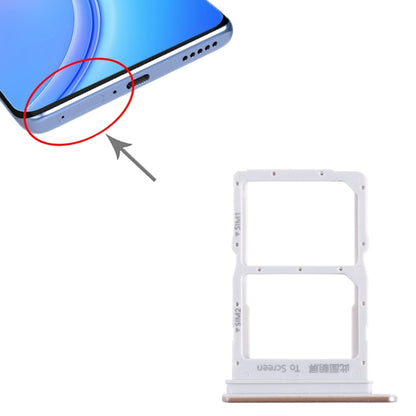 For Honor V40 Lite SIM + SIM Card Tray (Silver) - Card Tray by buy2fix | Online Shopping UK | buy2fix