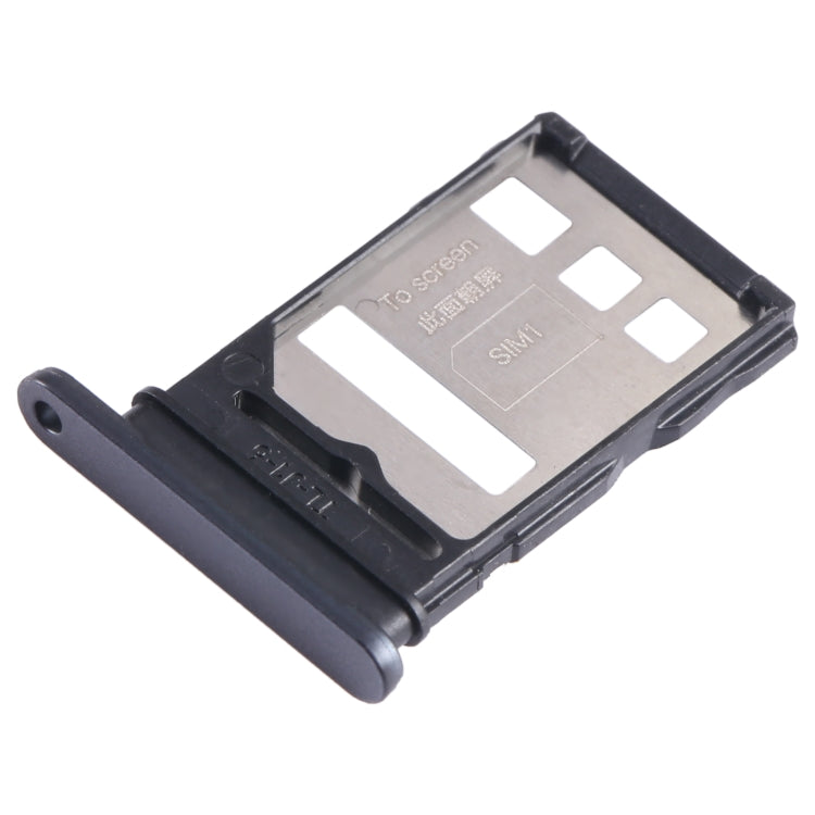 For Honor 60 Pro SIM + SIM Card Tray (Black) - Card Tray by buy2fix | Online Shopping UK | buy2fix