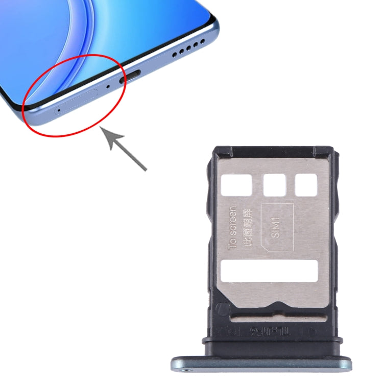 For Honor 60 SIM + SIM Card Tray (Green) - Card Tray by buy2fix | Online Shopping UK | buy2fix