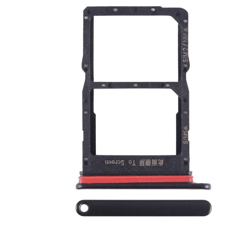 For Honor X30 Max SIM + SIM / NM Card Tray (Black) - Card Tray by buy2fix | Online Shopping UK | buy2fix