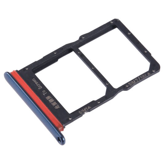 For Honor X30 Max SIM + SIM / NM Card Tray (Blue) - Card Tray by buy2fix | Online Shopping UK | buy2fix