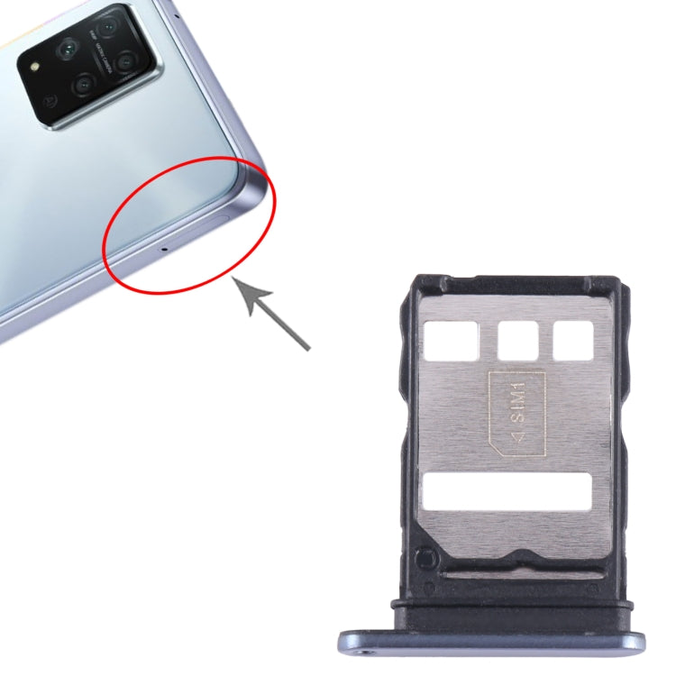 For Honor Play 5T Pro SIM Card Tray (Blue) - Card Tray by buy2fix | Online Shopping UK | buy2fix
