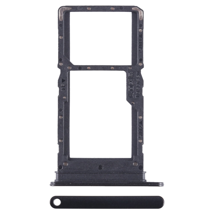For Honor Play 30 SIM + SIM / Micro SD Card Tray (Black) - Card Tray by buy2fix | Online Shopping UK | buy2fix