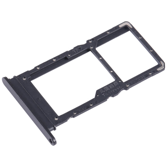 For Honor Play 30 SIM + SIM / Micro SD Card Tray (Black) - Card Tray by buy2fix | Online Shopping UK | buy2fix