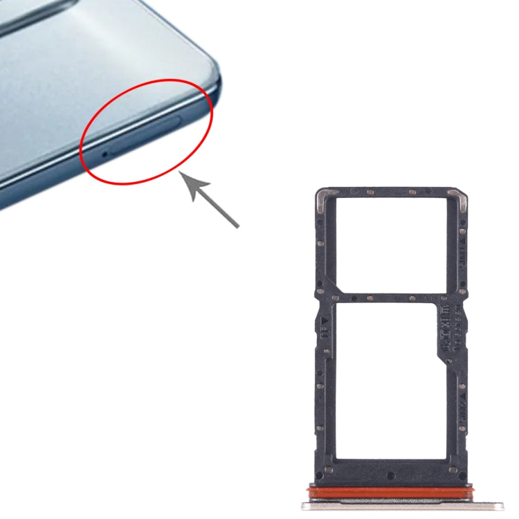 For Honor Play 30 SIM + SIM / Micro SD Card Tray (Gold) - Card Tray by buy2fix | Online Shopping UK | buy2fix