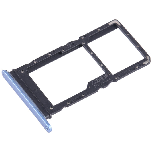 For Honor Play 30 SIM + SIM / Micro SD Card Tray (Blue) - Card Tray by buy2fix | Online Shopping UK | buy2fix
